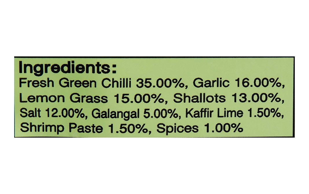 Namjai Green Curry Paste    Pack  50 grams